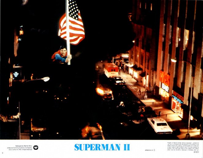 Superman II - Cartes de lobby - Christopher Reeve
