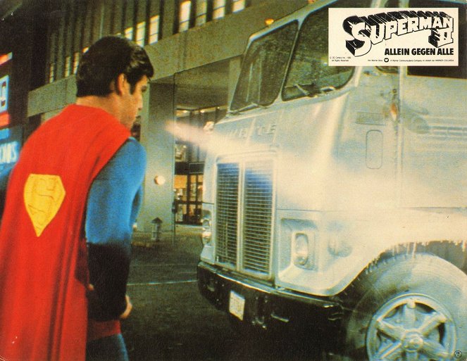 Superman II - Cartes de lobby - Christopher Reeve