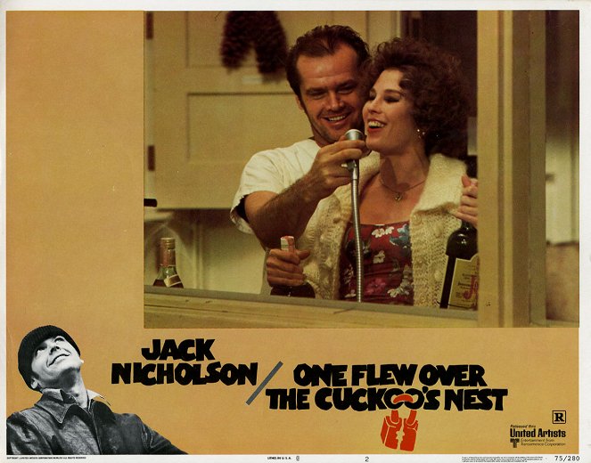 Einer flog über das Kuckucksnest - Lobbykarten - Jack Nicholson, Mews Small