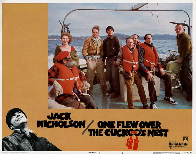 One Flew over the Cuckoo's Nest - Lobby Cards - Mews Small, Delos V. Smith Jr., Brad Dourif, Jack Nicholson, William Duell, Danny DeVito, Vincent Schiavelli, Christopher Lloyd