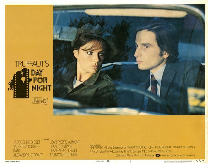 Day for Night - Lobby Cards - Jacqueline Bisset, Jean-Pierre Léaud