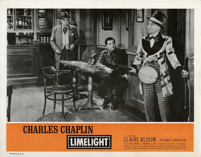 Limelight - Lobby Cards - Charlie Chaplin