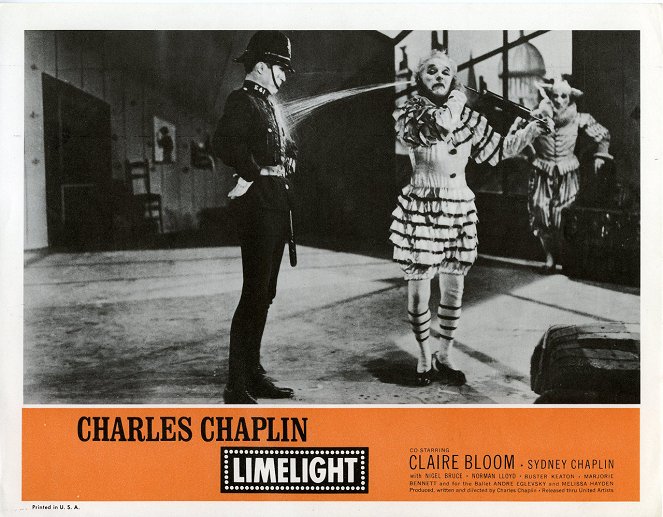 Rampenlicht - Lobbykarten - Charlie Chaplin