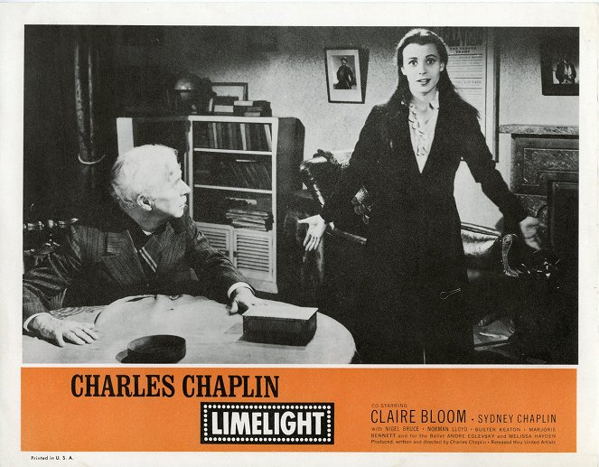 Limelight - Lobby Cards - Charlie Chaplin, Claire Bloom