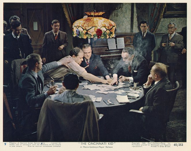 The Cincinnati Kid - Lobby Cards - Karl Malden, Edward G. Robinson