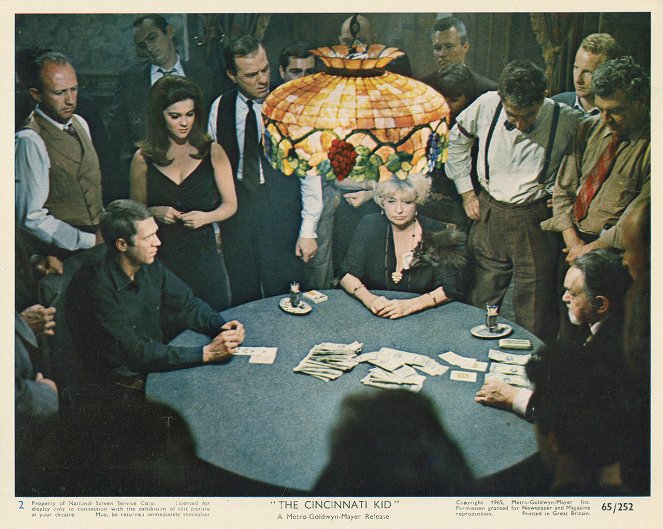 The Cincinnati Kid - Lobby Cards - Steve McQueen, Ann-Margret, Karl Malden, Edward G. Robinson