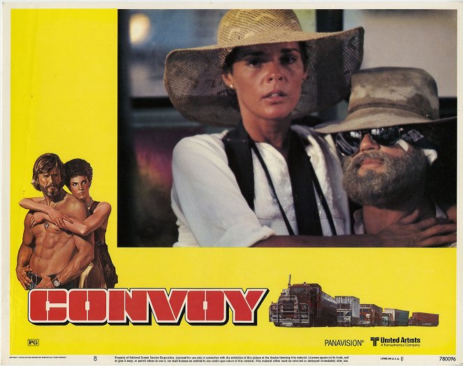 Convoy - Lobbykaarten - Ali MacGraw, Kris Kristofferson