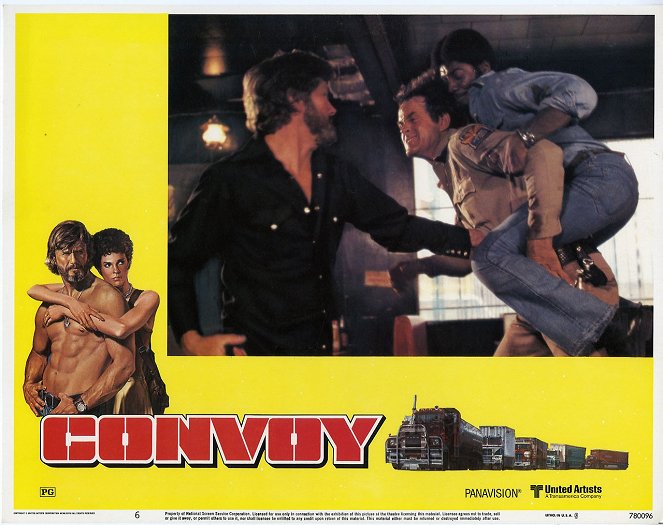 Convoy: O Comboio dos Duros - Cartões lobby - Kris Kristofferson, Franklyn Ajaye