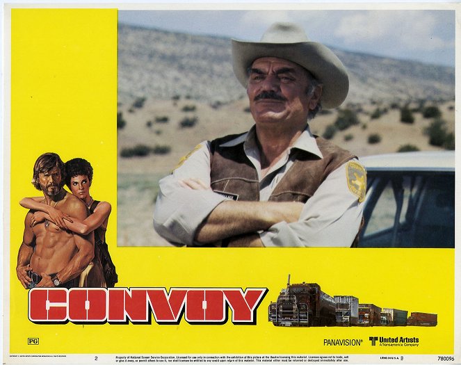 Convoy: O Comboio dos Duros - Cartões lobby - Ernest Borgnine