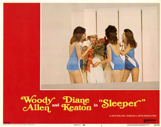 Sleeper - Cartões lobby - Woody Allen