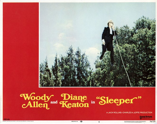 Sleeper - Lobbykaarten - Woody Allen