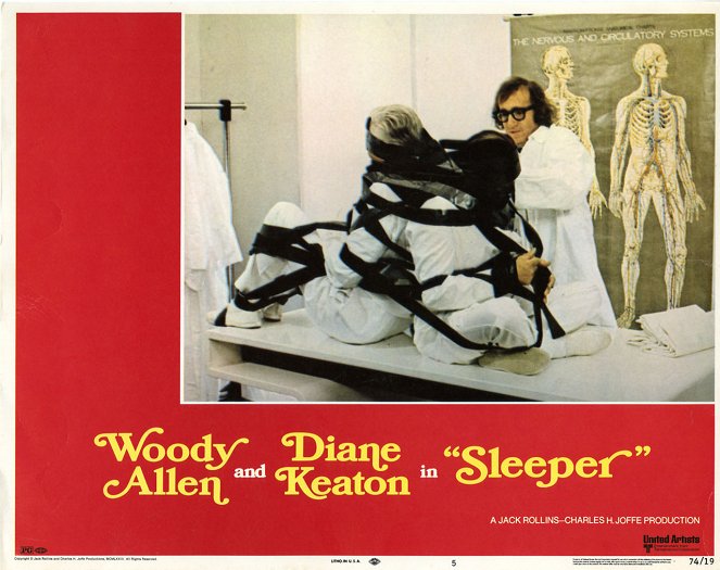 Sleeper - Lobbykaarten - Woody Allen