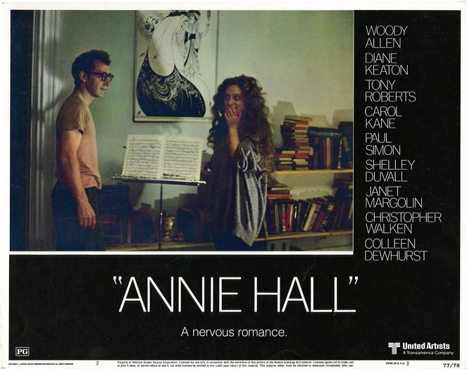 Annie Hall - Cartes de lobby - Woody Allen, Carol Kane