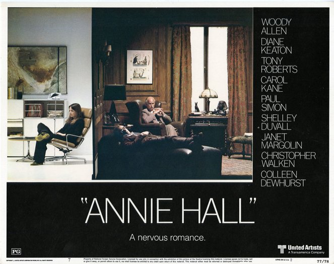 Annie Hall - Cartões lobby - Diane Keaton, Woody Allen