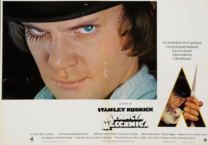 A Clockwork Orange - Lobbykaarten - Malcolm McDowell