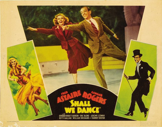 Tanz mit mir - Lobbykarten - Ginger Rogers, Fred Astaire