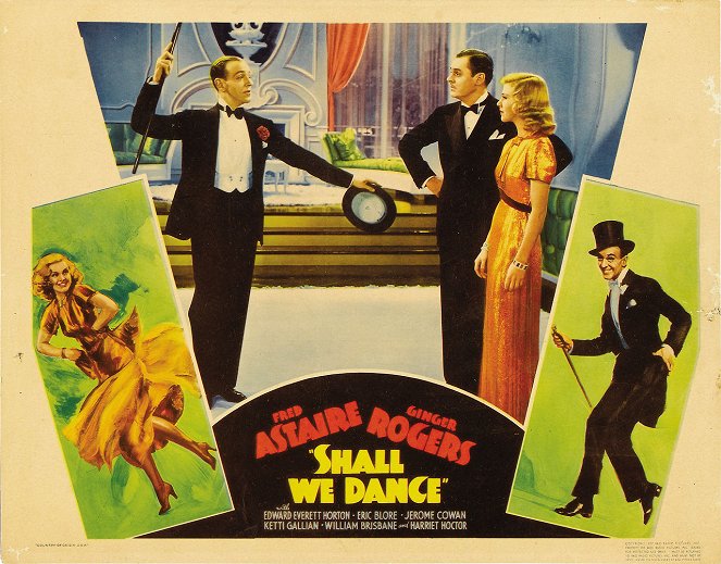 Tanz mit mir - Lobbykarten - Fred Astaire, Ginger Rogers