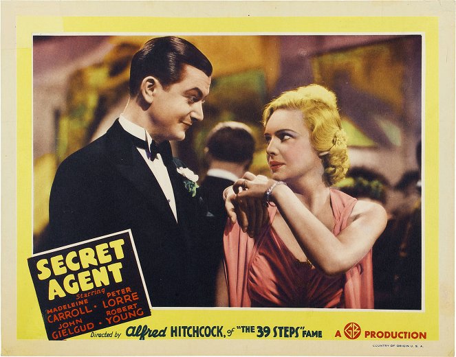 Secret Agent - Lobby Cards