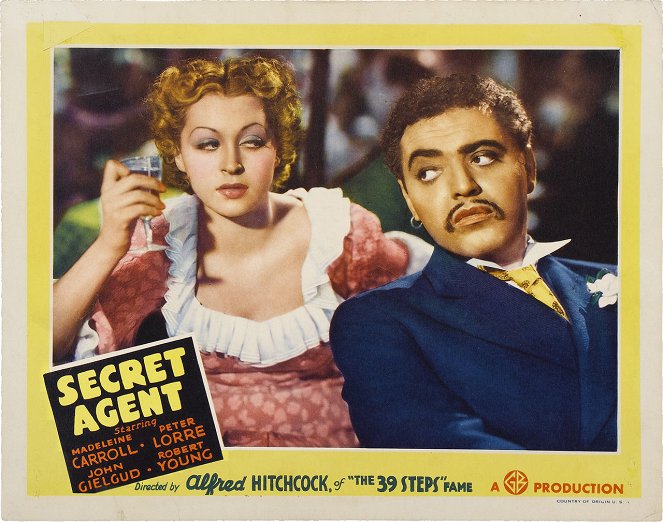 Secret Agent - Lobby Cards