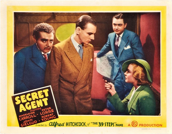 Secret Agent - Lobby Cards