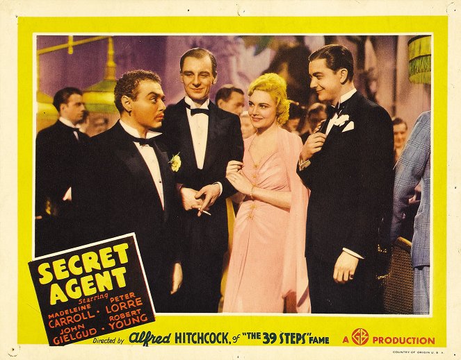 Secret Agent - Lobby Cards