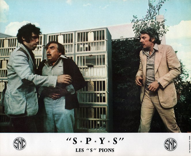 S*P*Y*S - Lobby Cards - Elliott Gould, Donald Sutherland