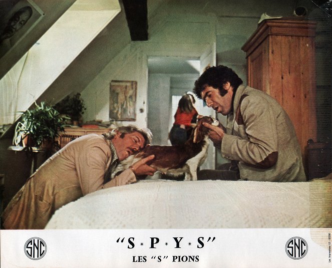 S*P*Y*S - Lobbykarten - Donald Sutherland, Elliott Gould