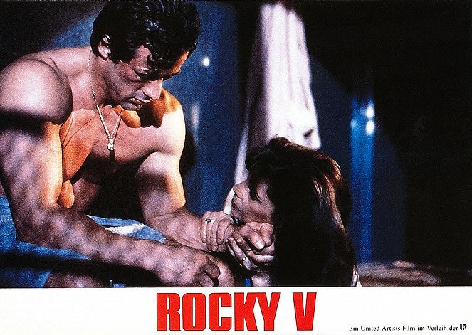 Rocky V - Cartes de lobby - Sylvester Stallone