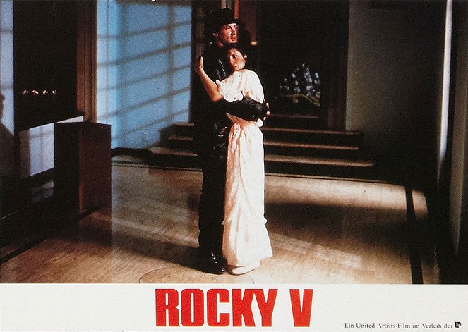 Rocky V - Cartes de lobby - Sylvester Stallone, Talia Shire