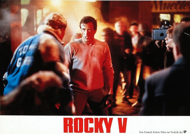 Rocky V - Cartes de lobby - Sylvester Stallone