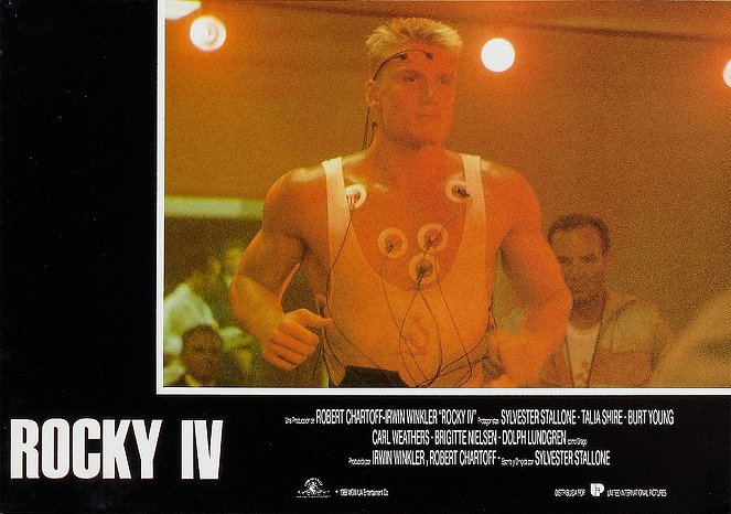 Rocky IV - Der Kampf des Jahrhunderts - Lobbykarten - Dolph Lundgren