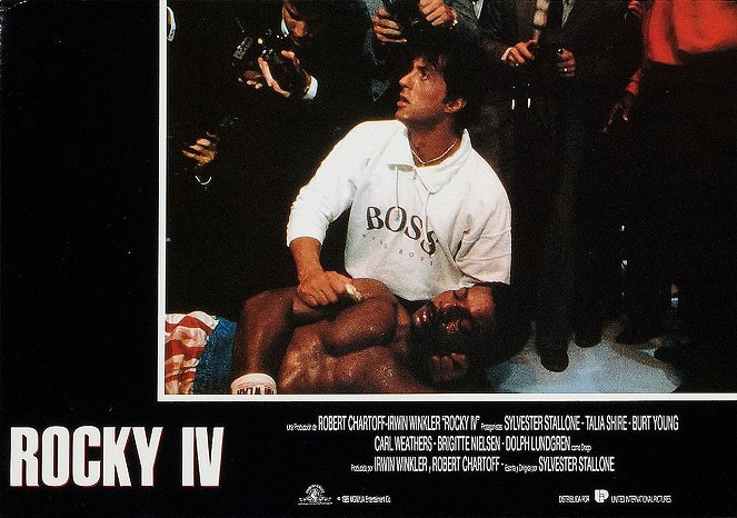 Rocky 4 - Lobby karty - Sylvester Stallone