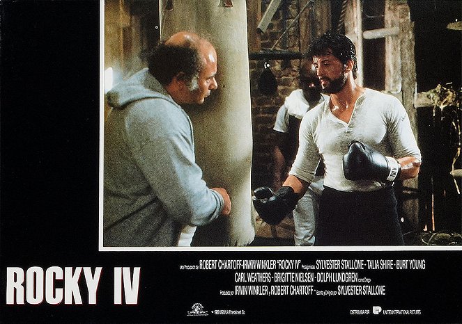 Rocky IV - Cartes de lobby - Sylvester Stallone