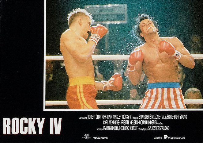 Rocky IV - Lobby Cards - Dolph Lundgren, Sylvester Stallone