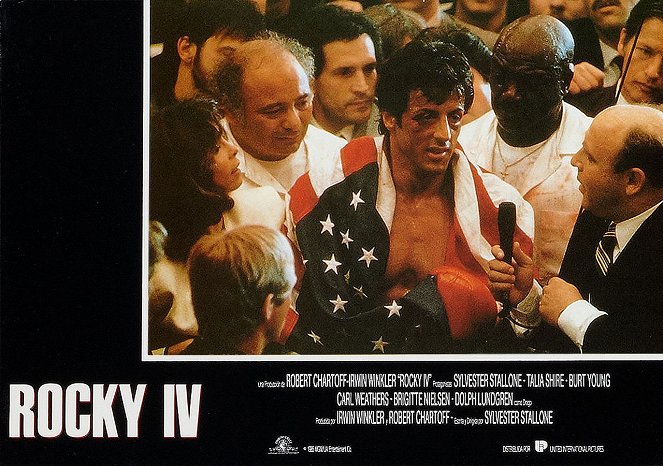 Rocky IV - Cartões lobby - Sylvester Stallone