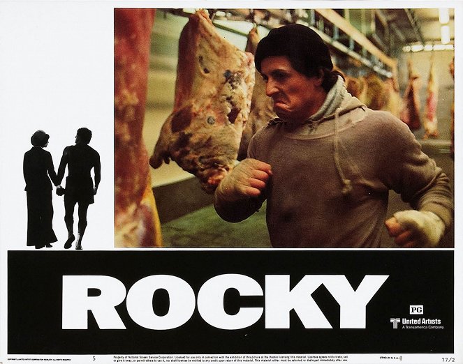 Rocky - Cartes de lobby - Sylvester Stallone