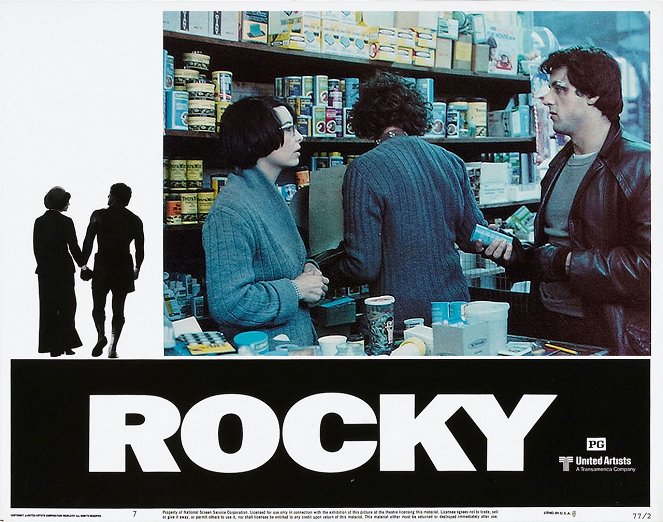 Rocky - Lobby karty - Talia Shire, Sylvester Stallone