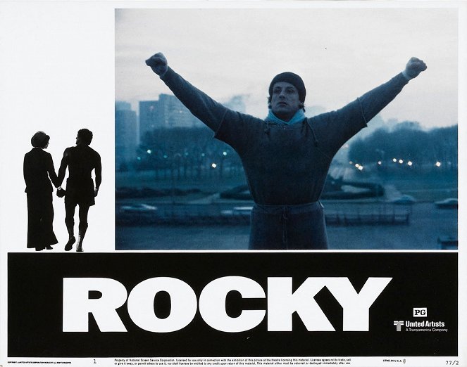 Rocky - Lobby karty - Sylvester Stallone
