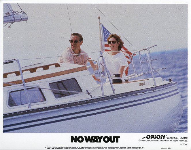 No Way Out - Lobby karty - Kevin Costner, Sean Young