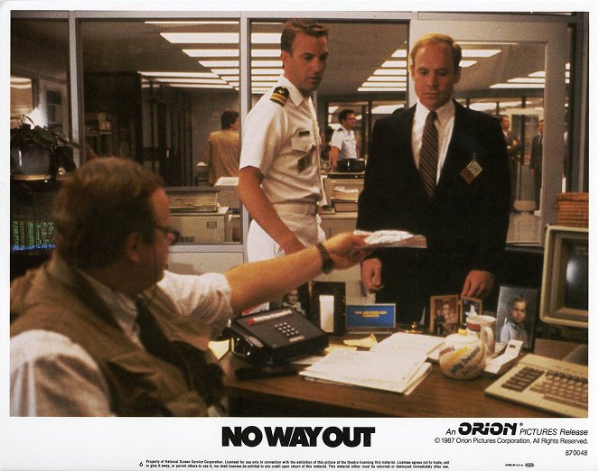 No Way Out - Es gibt kein Zurück - Lobbykarten - Kevin Costner, Will Patton