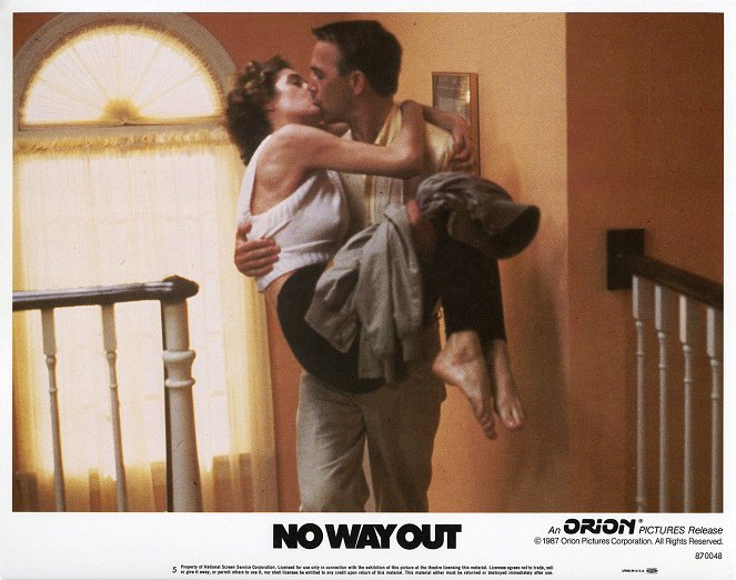 No Way Out - Es gibt kein Zurück - Lobbykarten - Sean Young, Kevin Costner