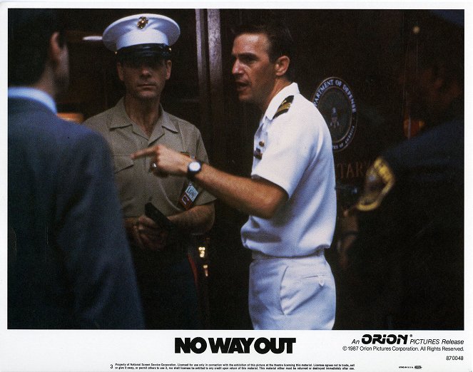 No Way Out - Es gibt kein Zurück - Lobbykarten - Kevin Costner
