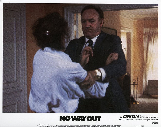 No Way Out - Es gibt kein Zurück - Lobbykarten - Gene Hackman