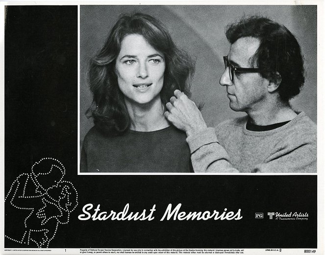 Stardust Memories - Cartes de lobby - Charlotte Rampling, Woody Allen