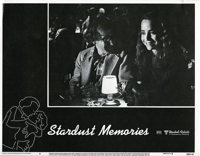 Stardust Memories - Cartes de lobby - Woody Allen, Jessica Harper