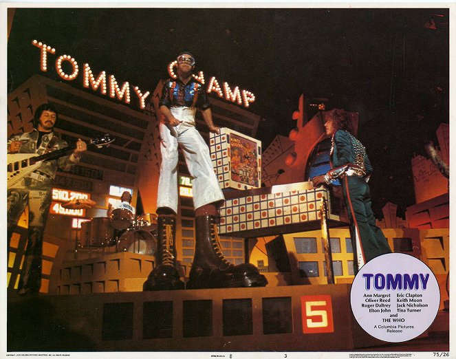 Tommy - Vitrinfotók - John Entwistle, Elton John, Roger Daltrey