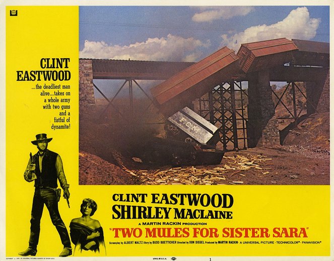 Two Mules for Sister Sara - Lobby Cards