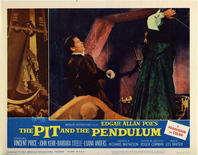 The Pit and the Pendulum - Lobby Cards - John Kerr