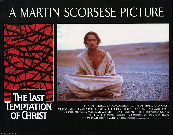 La última tentación de Cristo - Fotocromos - Willem Dafoe