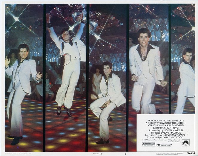 Saturday Night Fever - Lobbykarten - John Travolta